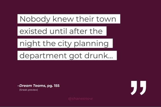 dreams team book snippet