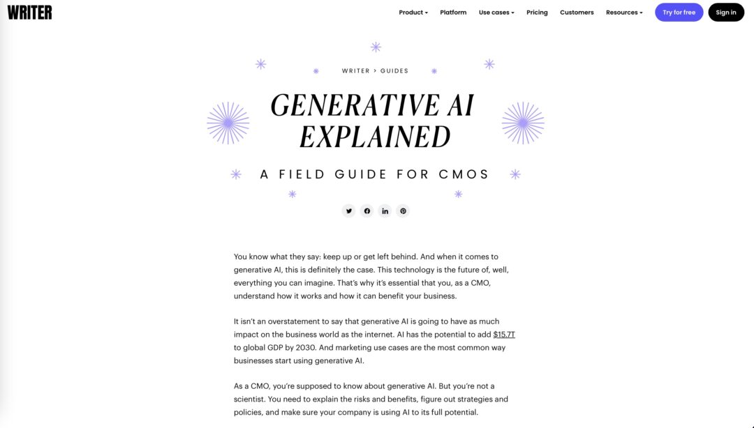 Pillar page examples