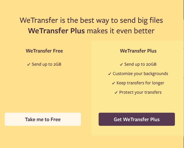 wetransfer empathic marketing
