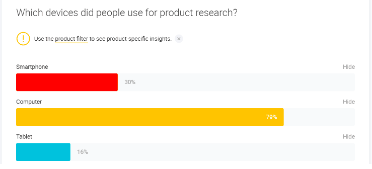 product research mobile