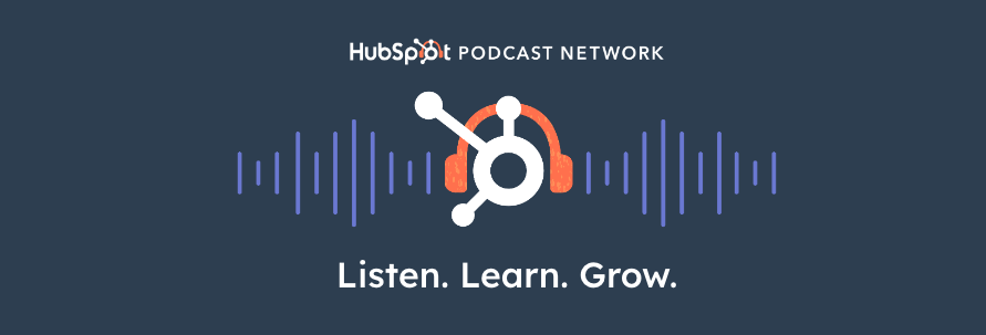 Hubspot content marketing podcast network logo